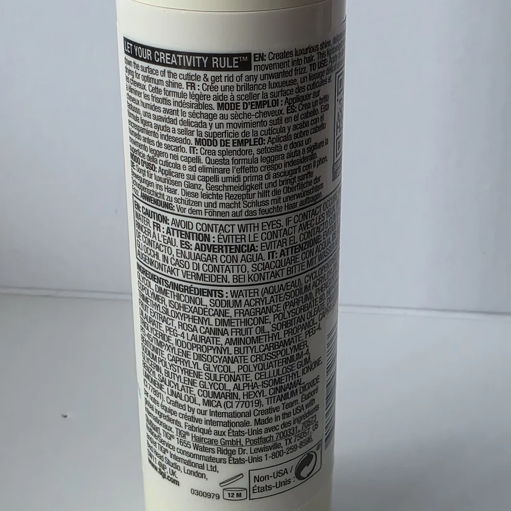 TIGI Bed Head Shine Heist Conditioning Cream 3.38 oz New - Picture 2 of 2